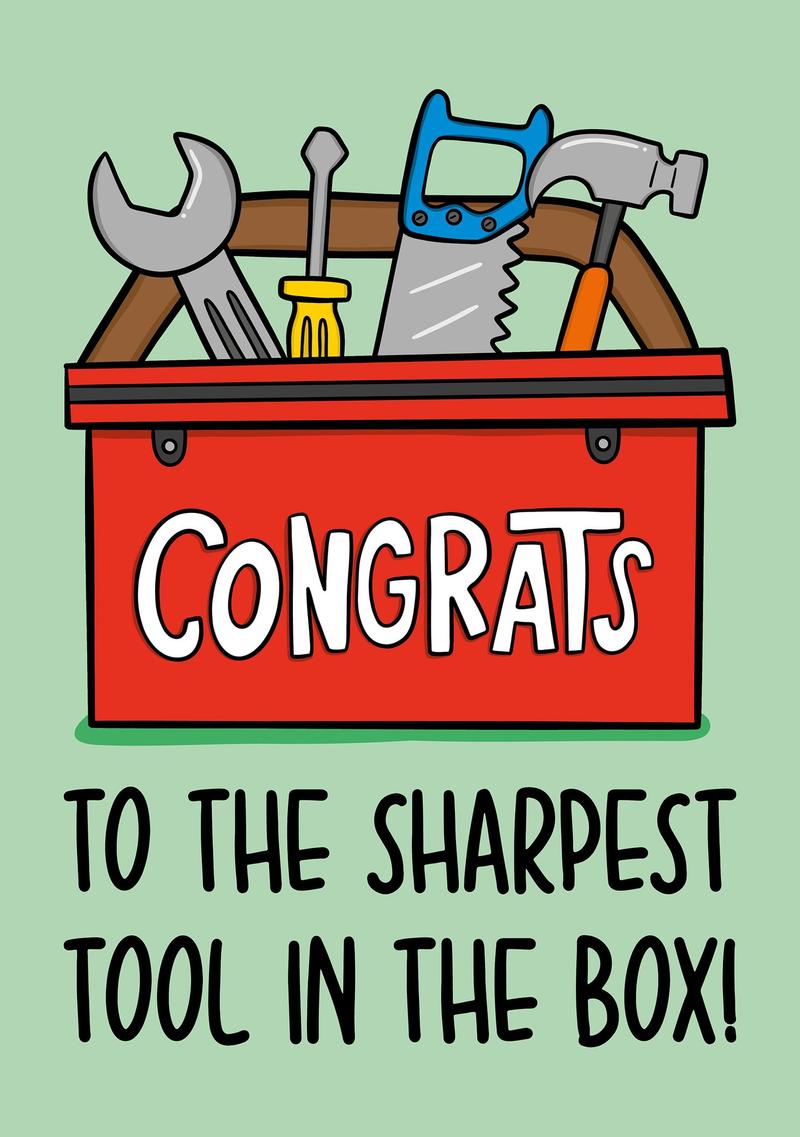 Congrats to the Sharpest Tool in the Box! | Escargot
