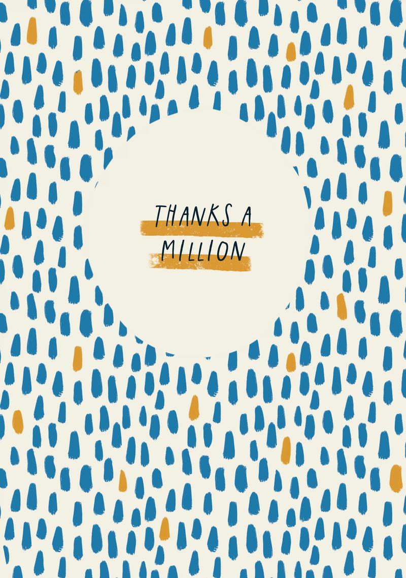 Thanks a Million Card