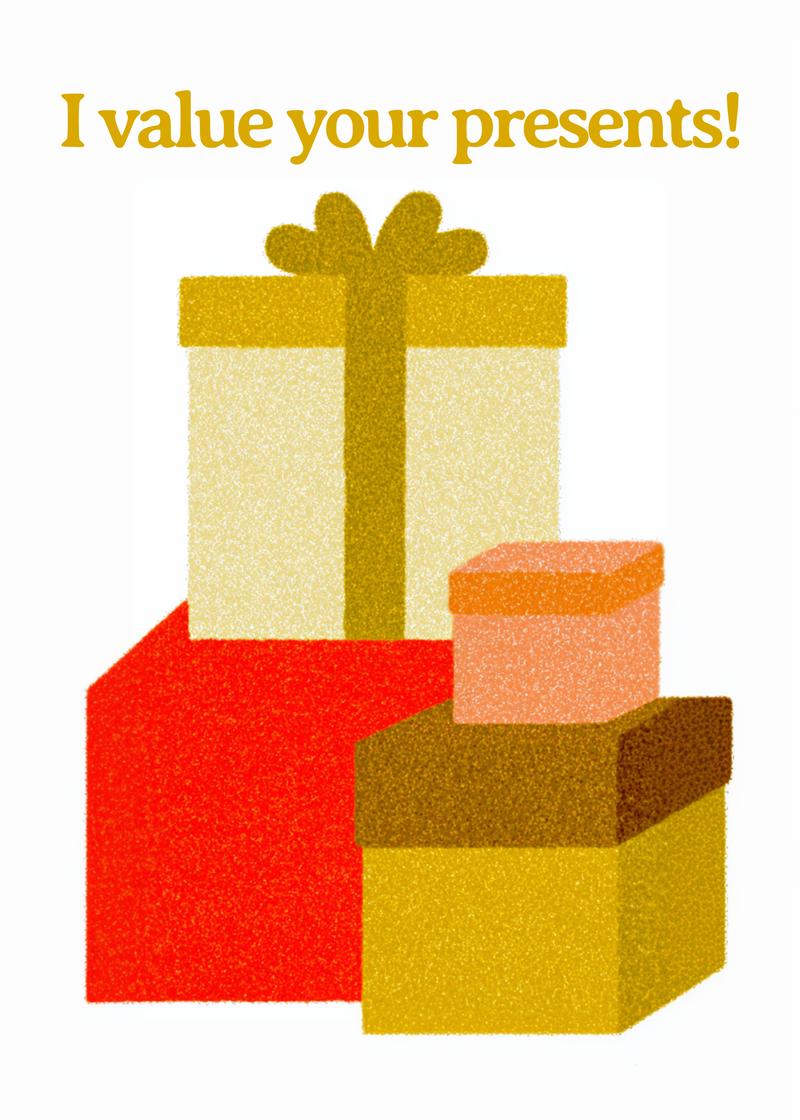 Grateful for Your Gifts Card