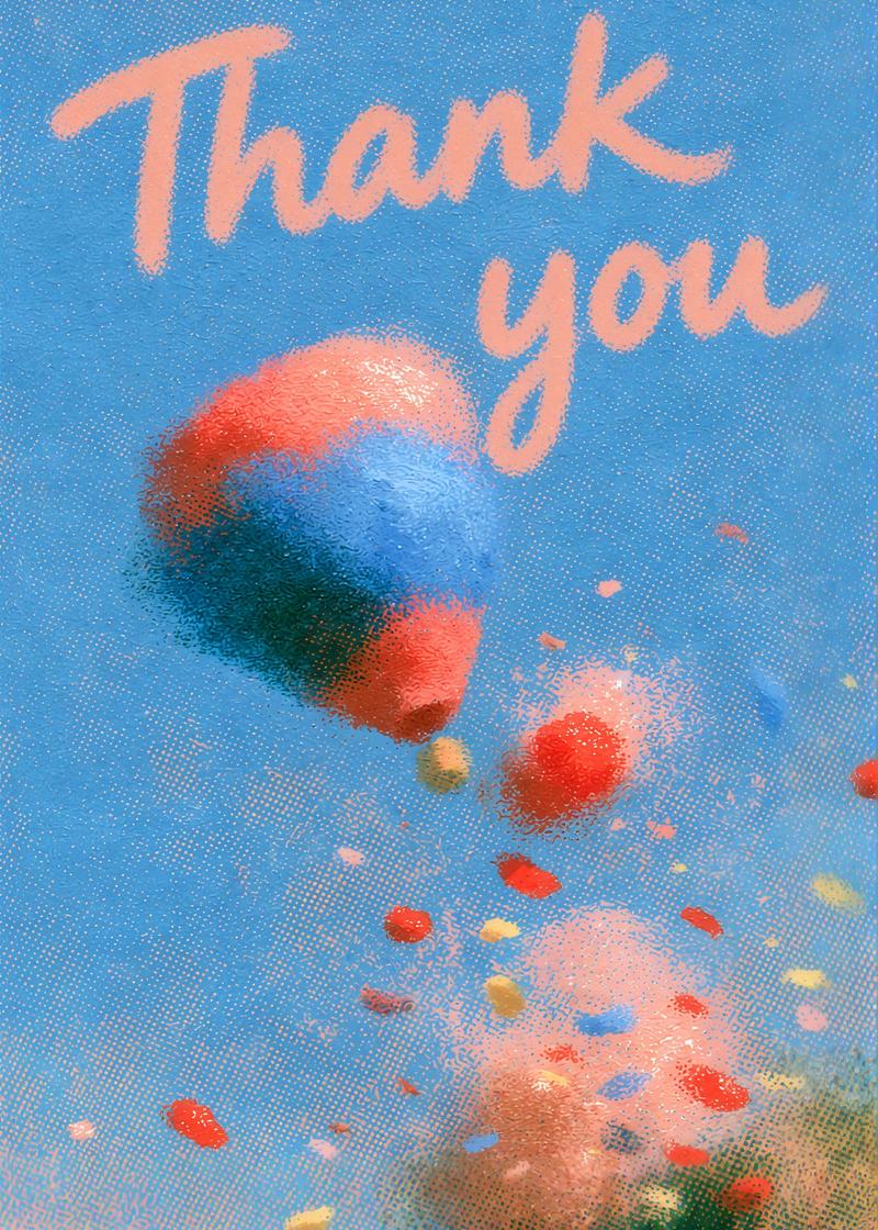 Confetti Thank You
